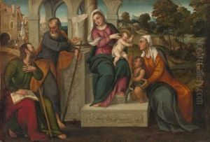 'sacra Conversazione' In A Landscape 'sacra Conversazione' In A Landscape