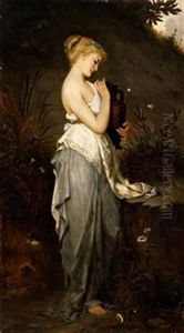 Dama Griega by Vicente Palmaroli Y Gonzalez