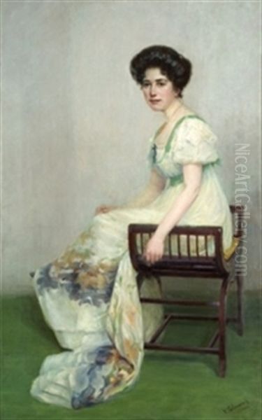 Retrato De Dama Sentada - view 1