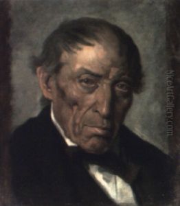 Retrato De Caballero by Vicente Palmaroli Y Gonzalez