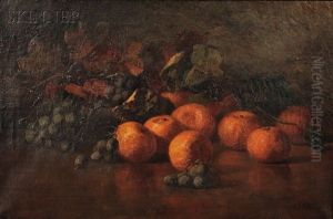 Still Life With Oranges And Grapes