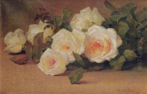 President Carnot Roses by Adelaide Palmer