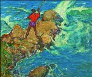 Boy Fishing