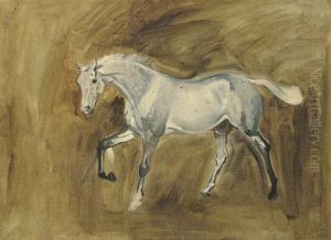 Sketch Of A Dapple Grey Horse Sketch Of A Dapple Grey Horse