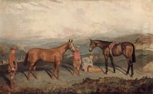 Jock Whitney's "easter Hero" And "sir Lindsay" by James Lynwood Palmer