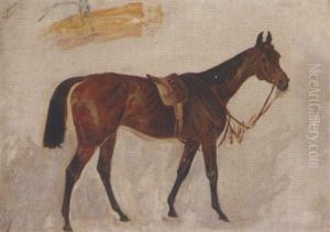 A Saddled Horse A Saddled Horse