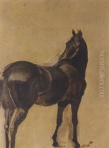 Sketch Of A Horse by James Lynwood Palmer