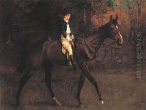 Tom Cannon On Horseback by James Lynwood Palmer