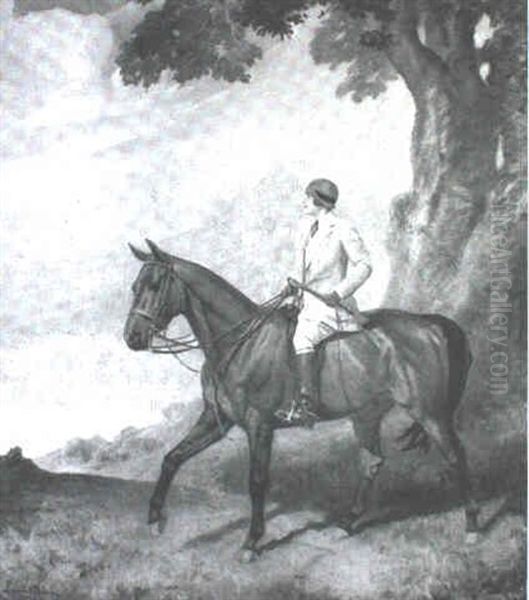 Fanny Herz On Her Hunter - view 1