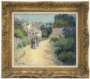 Ladies Sketch Club, Possibly Provincetown, Massachusetts
