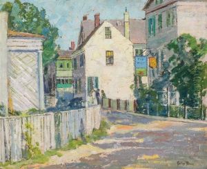 "afternoon Sun", Provincetown by Pauline Lennards Palmer