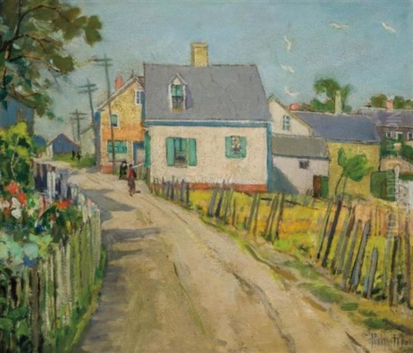 Backstreet, Provincetown by Pauline Lennards Palmer