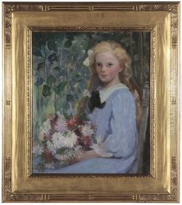 Girl With Flowers