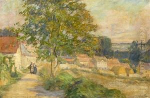 Pastoral Landscape by Pauline Lennards Palmer