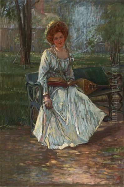 Lady With Mandolin - view 1