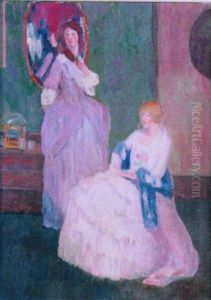 Two Southern Belles by Pauline Lennards Palmer