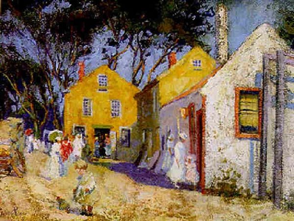 Provincetown Village Street Scene - view 1