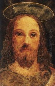Head Of Christ, (self-portrait Of The Artist?)