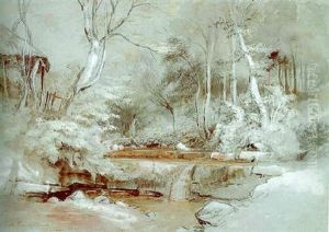 In Cusop Dingle, Near Hay-on-wye, Wales by Samuel Palmer