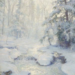 Sunlight On December Snow by Walter Launt Palmer