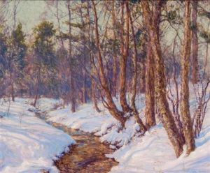 Upland Stream, Mohawk Valley by Walter Launt Palmer