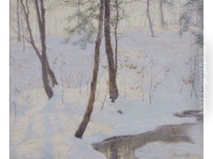 Beech Leaves by Walter Launt Palmer