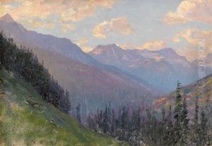 Canadian Rockies by Walter Launt Palmer