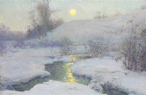 Moonrise At Dusk
