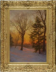 Winter Twilight by Walter Launt Palmer