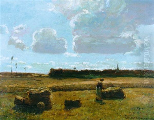 Wheatfields At Chantilly - view 1