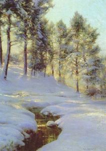 Brook In Snow Brook In Snow