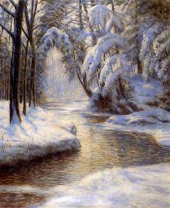 Winter Thaw by Walter Launt Palmer