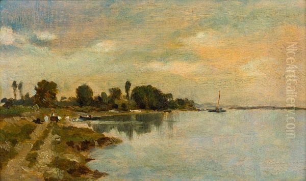 Flusslandschaft - view 1