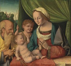 The Holy Family With The Infant Saint John The Baptist The Holy Family With The Infant Saint John The Baptist