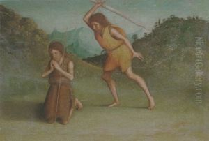 The Decapitation Of Saint John The Baptist by Marco Palmezzano