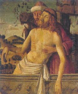 Joseph Of Arimathea Placing Christ In The Tomb