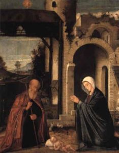 The Nativity by Marco Palmezzano