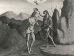 Battesimo Di Cristo by Marco Palmezzano
