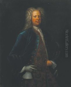 Portrait Of An Officer by Gerard Jan Palthe