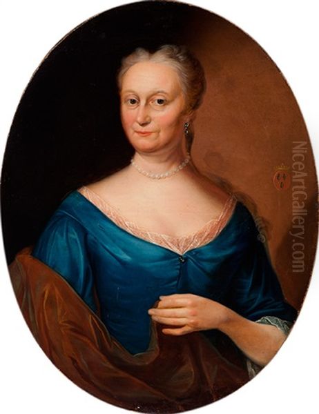 Portrait Of Johanna Geertruijd Bronkhorst At The Age Of 58 - view 1