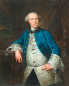 Portrait Eines Adligen by Gerard Jan Palthe