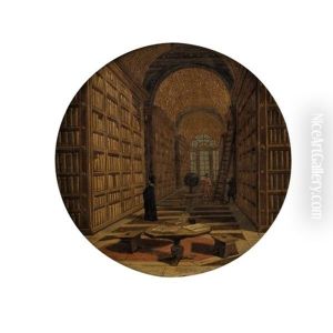 Fantaisie Architecturale Animee De Personnages