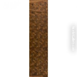 A Chinese Calligraphy Scroll A Chinese Calligraphy Scroll