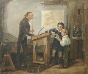 Ichabod Crane And His Pupils by Charles F. Blauvelt