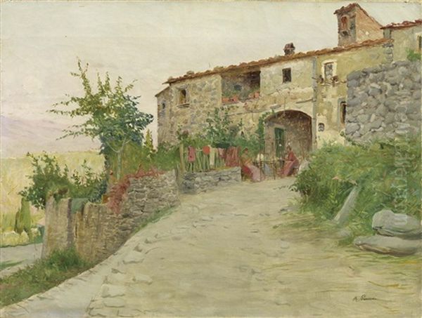 Filatrici Sull'aia - view 1