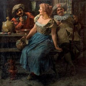Escena De Taberna by Ruggero Panerai