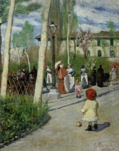 Figure Al Parco by Ruggero Panerai