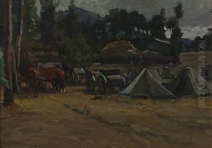 Accampamento Di Soldati by Ruggero Panerai