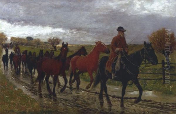 Depart Pour Le Marche Aux Chevaux - view 1