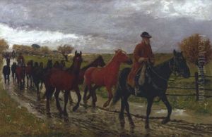 Depart Pour Le Marche Aux Chevaux Depart Pour Le Marche Aux Chevaux